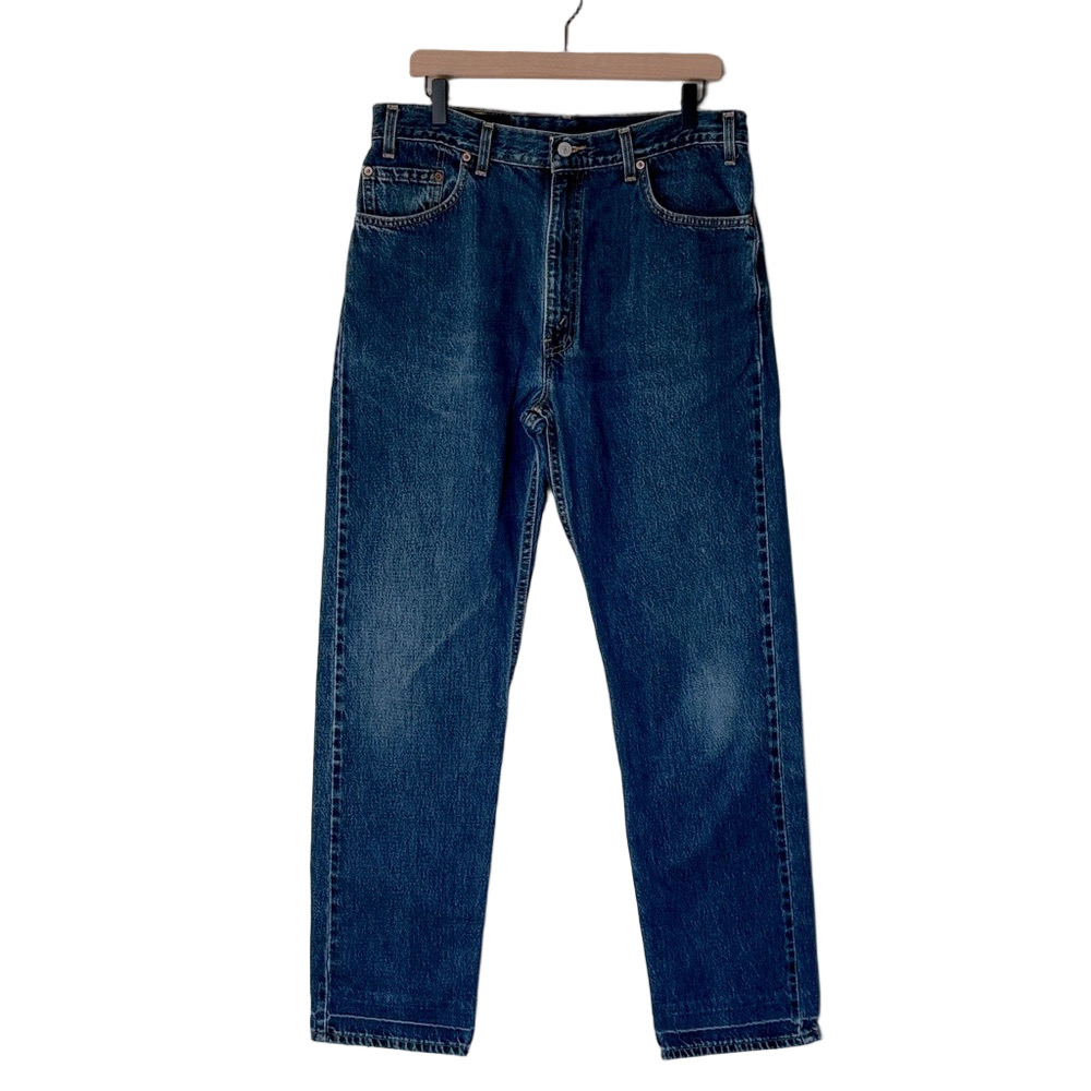 Levi's Y2K Vintage Men's Regular Fit Straight 505 Red Tab Jeans size 36x32